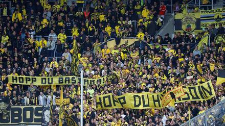 Dortmunds Fans benahmen sich mal wieder daneben.