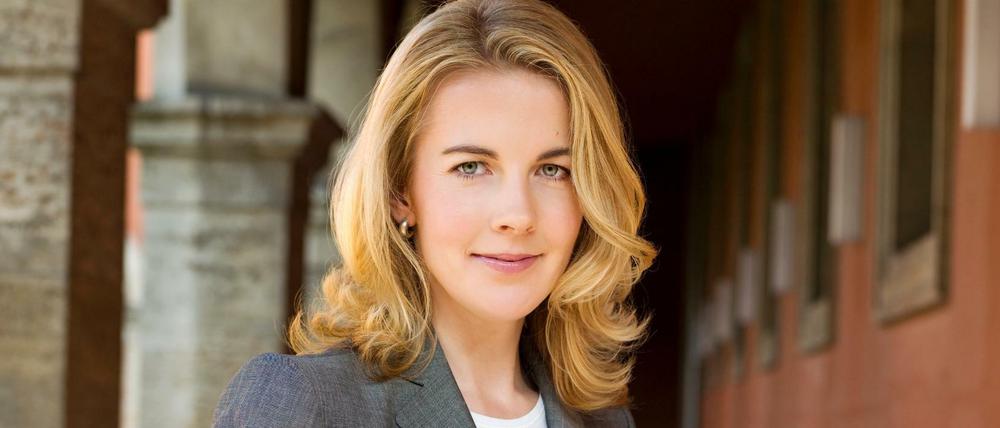 Lächeln für die Liberalen. Linda Teuteberg will freundlich aber bestimmt Politik machen.