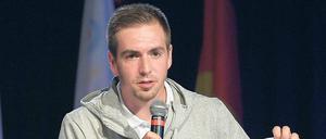 Das Gesicht der Bewerbung. Weltmeister Philipp Lahm lädt Europa zur EM 2024 nach Deutschland ein.