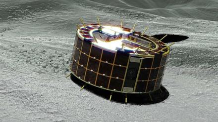 Die japanische Raumsonde "Hayabusa2" hat die zwei Roboter "Rover-1A" und "Rover-1B" auf dem Asteroiden "Ryugu" abgesetzt, die Bilder von der Oberfläche machen sollen. 