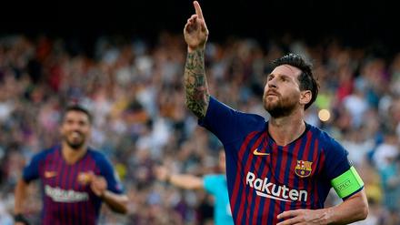 Da lang. Geht es nach LaLiga, sollen Lionel Messi und Co. bald in den USA kicken.