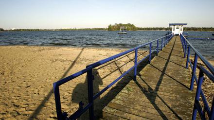 Das Strandbad Tegel in Reinickendorf.