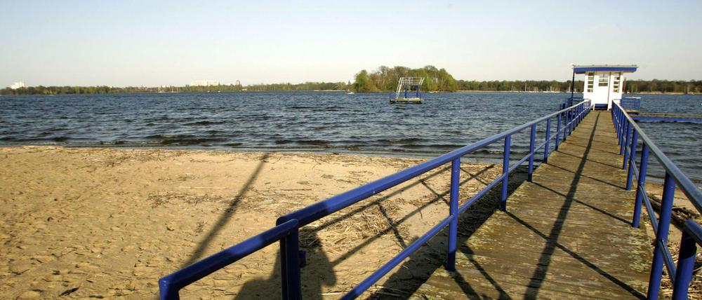 Das Strandbad Tegel in Reinickendorf.