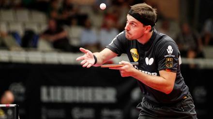 Fokussiert auf den Titel. Timo Boll kann seinen siebten Erfolg feiern.