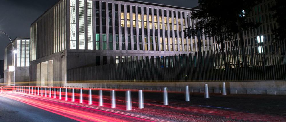 Die neuen Zentrale vom Bundesnachrichtendienst BND in Berlin.