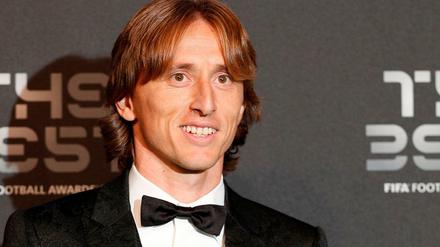 Der kroatische Mittelfeldspieler Luka Modric von Real Madrid.