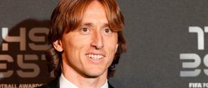 Der kroatische Mittelfeldspieler Luka Modric von Real Madrid.