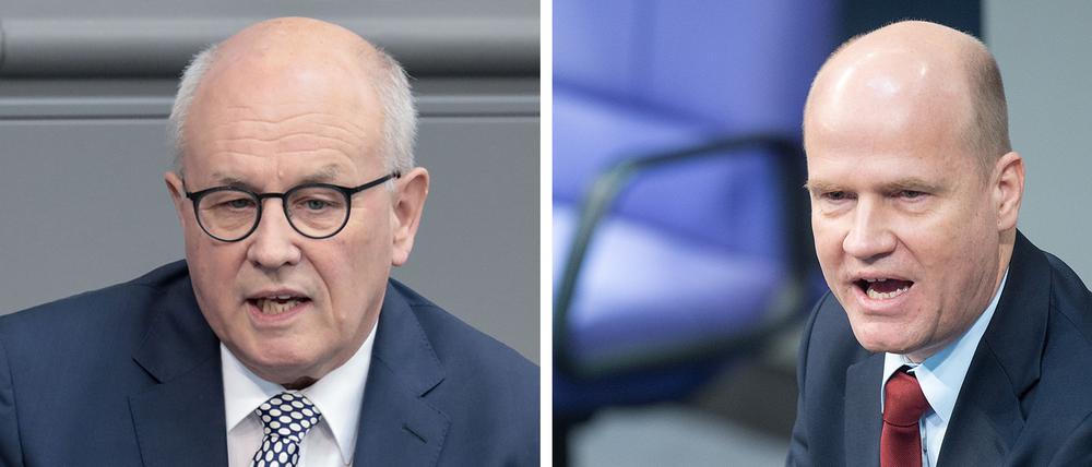 Volker Kauder (CDU) und sein Stellvertreter Ralph Brinkhaus