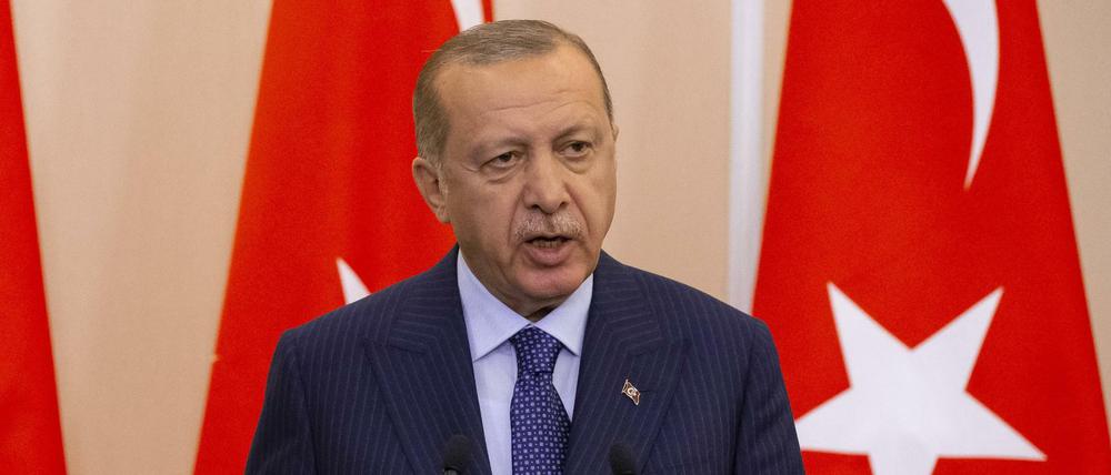 Der türkische Staatspräsident Recep Tayyip Erdogan.