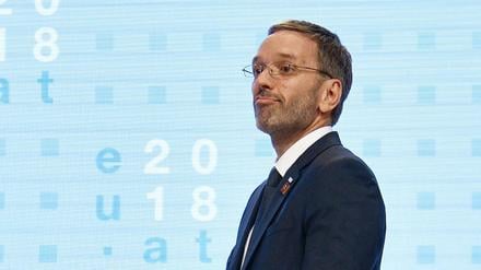 Herbert Kickl (FPÖ), Innenminister von Österreich.