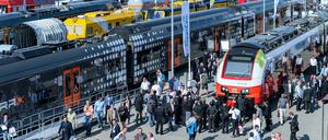 Zug-Fans unter sich: die InnoTrans 2018.