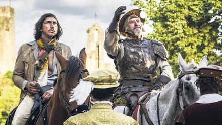 Moderne Antihelden. Ein verwirrter Don Quijote (Jonathan Pryce, rechts) und sein Sancho wider Willen (Adam Driver).