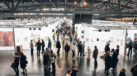 Auf Wanderschaft. 2017 fand die Positions noch in der Arena statt.