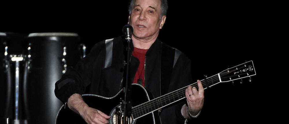 Paul Simon gibt sein Abschiedskonzert im Flushing Meadows Corona Park.