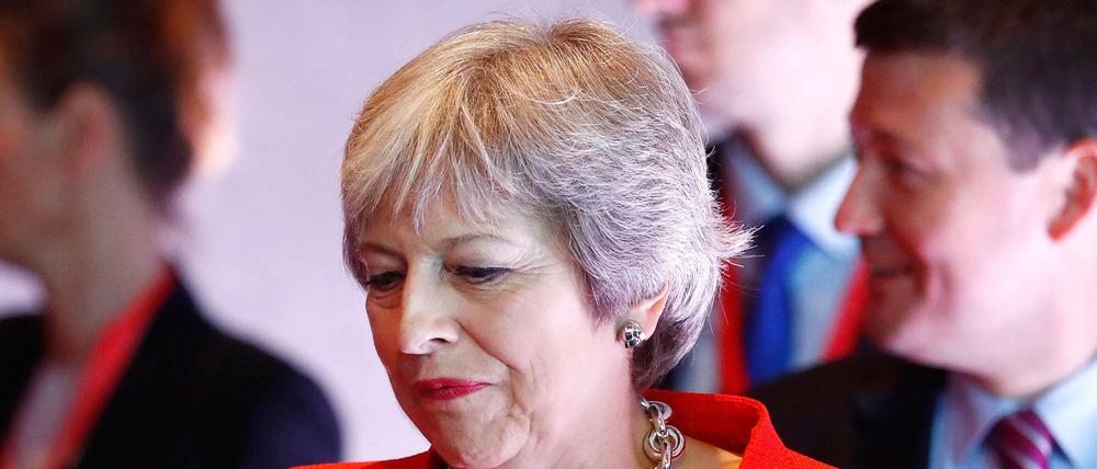 Theresa May, Premierministerin von Großbritannien.