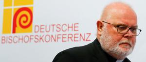 Kardinal Reinhard Marx bei der Deutschen Bischofskonferenz.
