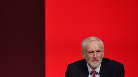 Labour-Chef Jeremy Corbyn beim Parteitag in Liverpool.