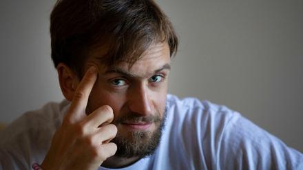 Pjotr Wersilow, ein Mitglied der russischen Polit-Punk-Band Pussy Riot.