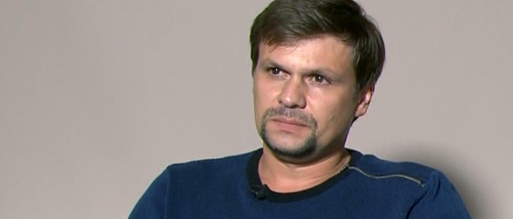 Ruslan Boschirow während eines Interviews mit dem Staatssender RT.