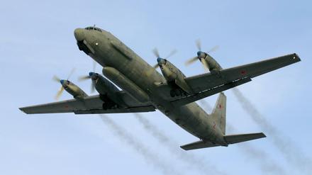 Typ Il-20. Ein russisches Militärflugzeug vom gleichen Typ ist vor einer Woche von der syrischen Luftabwehr abgeschossen.