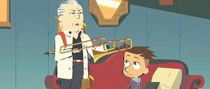 Neue Töne für den elfjährigen Max. Daniel Barenboim führt die Zuschauer als animierte Trickfigur in die faszinierende Welt der Musik ein. 