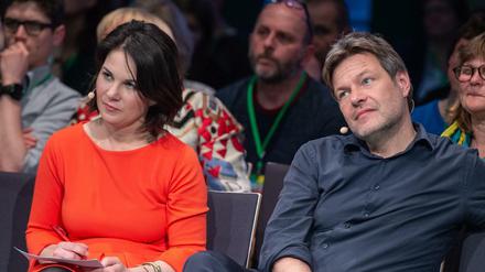 Die Grünen-Vorsitzenden Annalena Baerbock und Robert Habeck könnten im Fall von Neuwahlen Spitzenkandidaten werden