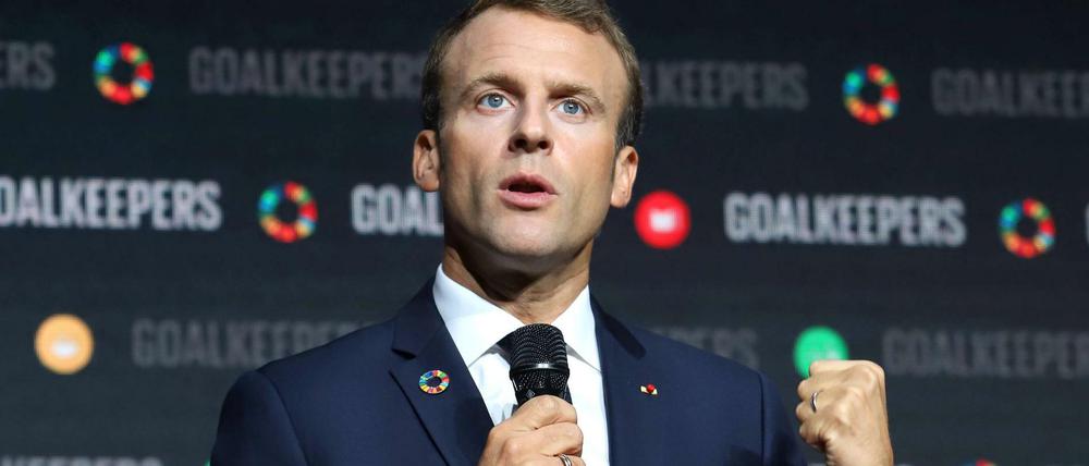 Frankreichs Präsident Emmanuel Macron.