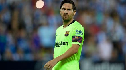 Ernüchtert. Lionel Messi konnte die Pleite des FC Barcelona nicht verhindern.