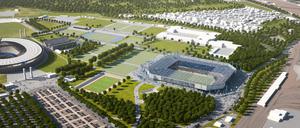Herthas Stadionneubau ist umstritten.