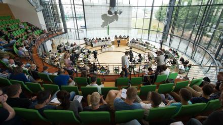 Schwierige Verhältnisse. In aktuellen Umfragen kommt die CDU in Sachsen nur auf 29 Prozent und hätte mit der SPD keine Mehrheit mehr.