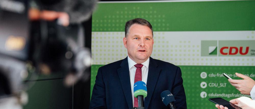 Christian Hartmann, der neue Fraktionschef der CDU-Fraktion im Sächsischen Landtag