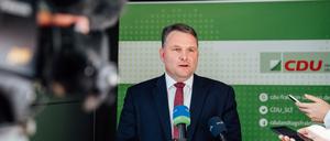 Christian Hartmann, der neue Fraktionschef der CDU-Fraktion im Sächsischen Landtag