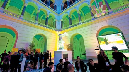 Die drei großen Berliner Unis wollen gemeinsam antreten. Im Bild der Lichthof der TU.