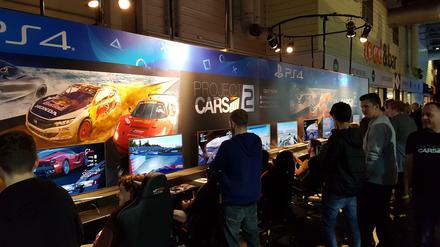 EGX-Besucher können etliche Games anspielen.