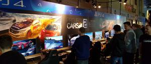 EGX-Besucher können etliche Games anspielen.