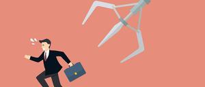 Gepackt. Inkassobüros treiben Geld ein - auch wenn es gar nichts einzutreiben gibt.