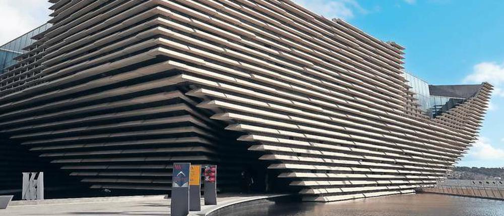 Gewaltig. Das V&A Dundee will ein "Wohnzimmer für alle" sein.