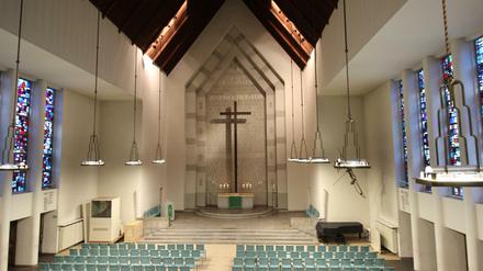 Schön streng. Die Jesus-Christus-Kirche in Berlin-Dahlem