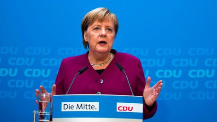 Bundeskanzlerin und CDU-Chefin Angela Merkel.