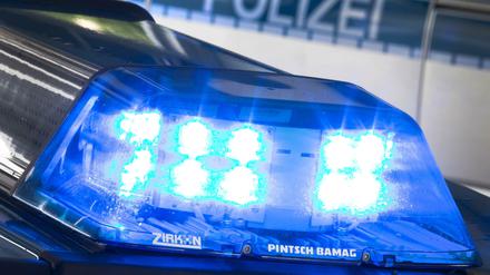 Ein Polizeilicht. (Symbolbild) 