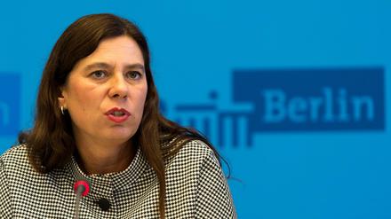 Bildungssenatorin Sandra Scheeres (SPD).