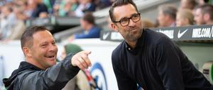 Allen Grund zur Freude. Pal Dardai und Michael Preetz haben die Bayern mächtig geärgert.