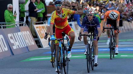 Lange gewartet. Alejandro Valverde ist mit 38 Jahren endlich Weltmeister.