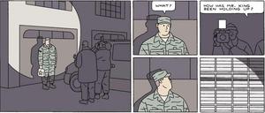 Unbarmherzig: Eine Seite aus „Sabrina“.