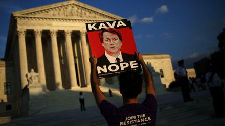 Protest gegen die Berufung Brett Kavanaughs in Washington 