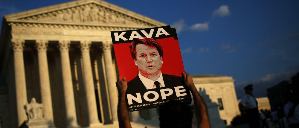 Protest gegen die Berufung Brett Kavanaughs in Washington