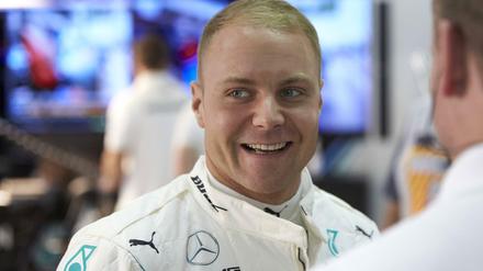 Ganz vorne. Valtteri Bottas schlug seinen Teamkollegen Hamilton und auch Sebastian Vettel.