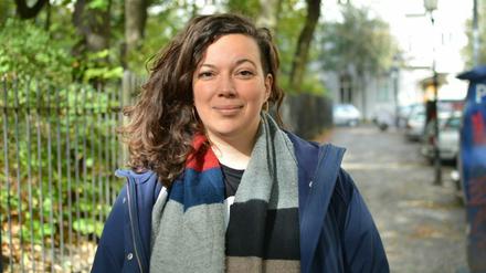 Pfarrerin Jasmin El-Manhy von der Gethsemanekirche, der ältesten Kirche in Berlin Prenzlauer Berg.