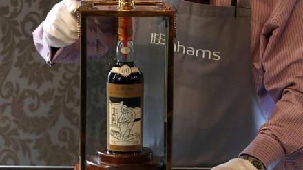 Edel und teuer: Whisky der Marke Macallan Valerio Adami 1926 