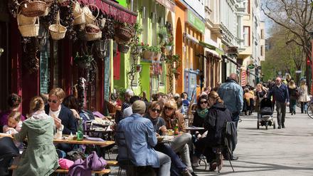 Szeneviertel ohne Parkraumbewirtschaftung: Der Bergmannkiez.